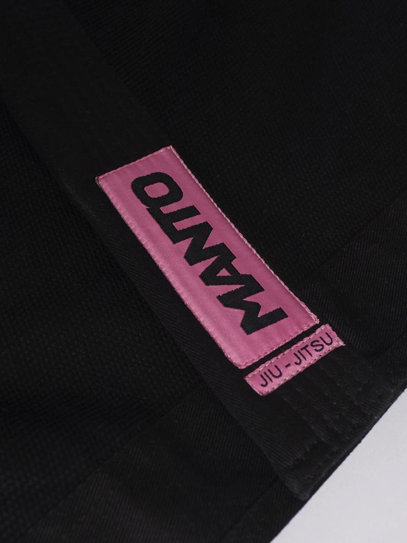 MANTO 'RISE 2' BJJ GI -BLACK/pink